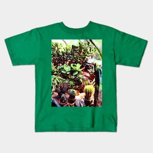 Many Varieties of Cactus Kids T-Shirt